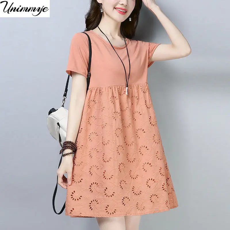 Cotton Women Summer Dress 2022 Casual O-neck Short Sleeve A-line Mini Dresses for Women Vestidos Sundress Beach Dress 4XL J271
Cotton Women Summer Dress 2022 Casual O-neck Short Sleeve A-line Mini Dresses for Women Vestidos Sundress Beach Dress 4XL J271