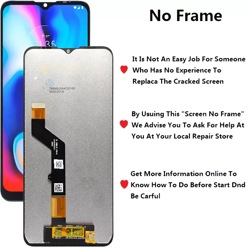 original for Motorola Moto E7 Plus lcd with Frame display touch screen digitizer Assembly for Moto E7Plus lcd XT2081-1
original for Motorola Moto E7 Plus lcd with Frame display touch screen digitizer Assembly for Moto E7Plus lcd XT2081-1