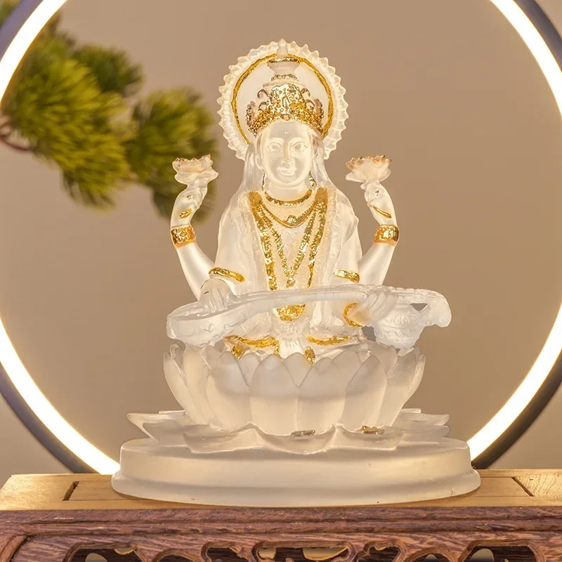 1pcs Indian Miaoyin Heavenly Goddess Statue Fairy Statue Water Glass New Resin Craft Ornaments Southeast Asian Buddha Statue
1pcs Indian Miaoyin Heavenly Goddess Statue Fairy Statue Water Glass New Resin Craft Ornaments Southeast Asian Buddha Statue
