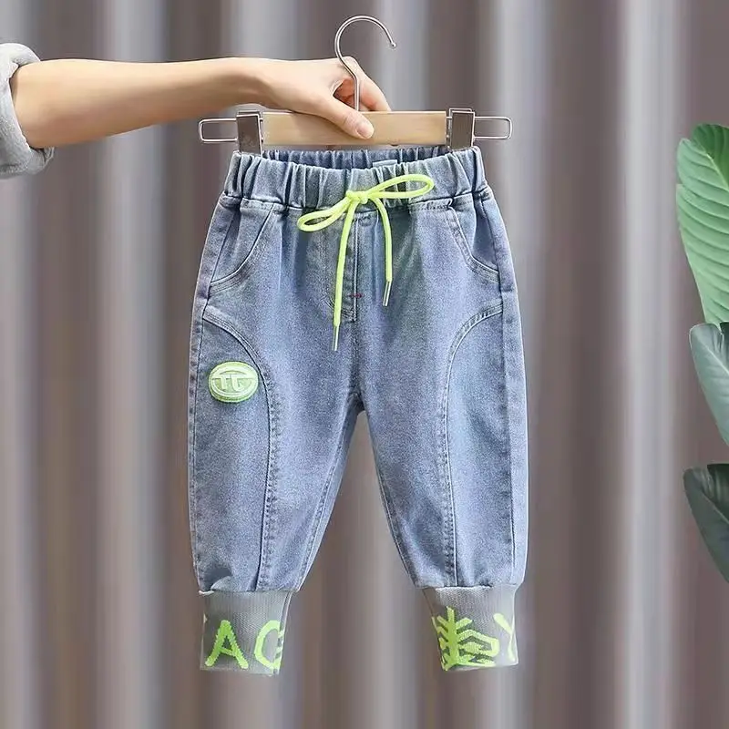 Boys Spring Jeans 2022 New Children's Pants Foreign Style Baby Spring And Autumn Trousers Foot Pants Kids Derss
Boys Spring Jeans 2022 New Children's Pants Foreign Style Baby Spring And Autumn Trousers Foot Pants Kids Derss