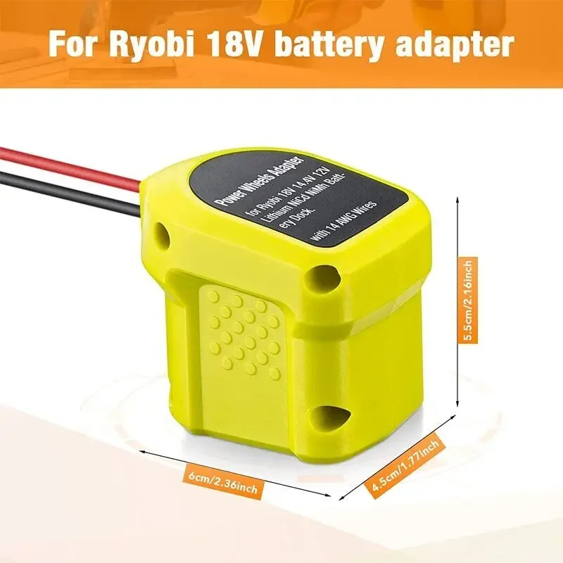 Адаптер питания для аккумуляторов Ryobi 18 В
Адаптер питания для аккумуляторов Ryobi 18 В