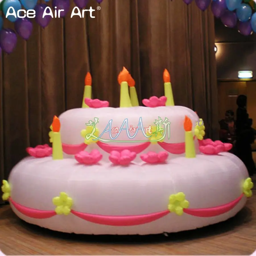 Custom Party Decoration Beautiful Giant Inflatable Cake For Garden/Stage Decoration Made in China
Custom Party Decoration Beautiful Giant Inflatable Cake For Garden/Stage Decoration Made in China