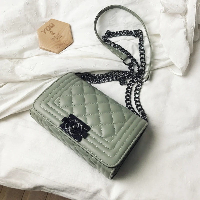 Women Shoulder Bag Fashion Chain Messenger Bag Simple Small Bag Women's Portable Texture Small Square Bag
Women Shoulder Bag Fashion Chain Messenger Bag Simple Small Bag Women's Portable Texture Small Square Bag