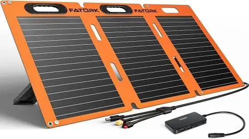 Solar Panels, Portable Solar Panel Kit Foldable 3-in-1 Output Cords Solar Panel Charger with Adjustable Foot Pedal for , Campin
Solar Panels, Portable Solar Panel Kit Foldable 3-in-1 Output Cords Solar Panel Charger with Adjustable Foot Pedal for , Campin