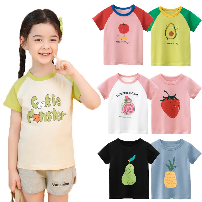 Baby T Shirt Cartoon Baby Kids Boys Girls Children Cotton Short Sleeves Summer Clothing Children's T-Shirt Tee Toddler Clothes
Baby T Shirt Cartoon Baby Kids Boys Girls Children Cotton Short Sleeves Summer Clothing Children's T-Shirt Tee Toddler Clothes