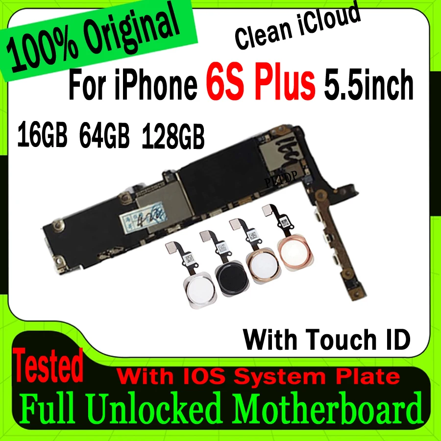 Материнская плата для IPhone 6S Plus, 5,5 дюйма, с/без Touch ID, оригинальная Разблокировка для IPhone 6S Plus, логическая плата 16 Гб/64 Гб/128 ГБ, 100% тест
Материнская плата для IPhone 6S Plus, 5,5 дюйма, с/без Touch ID, оригинальная Разблокировка для IPhone 6S Plus, логическая плата 16 Гб/64 Гб/128 ГБ, 100% тест