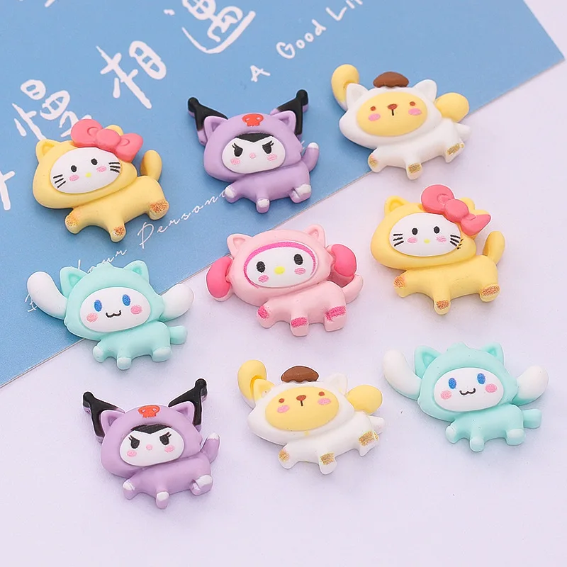 10Pcs Kuromi Hellokts My Melody Cartoon Resin Jewelry Accessories Diy Phone Case Shoe Buckle Earring Crafts 3D Patch Gifts Toys
10Pcs Kuromi Hellokts My Melody Cartoon Resin Jewelry Accessories Diy Phone Case Shoe Buckle Earring Crafts 3D Patch Gifts Toys