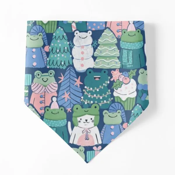 Merry Christmas Amphibians Frogs Snowm Dog Bandanas Print Holiday Party Supplies Puppy Scarf Christmas Costume Collar Kerchief
Merry Christmas Amphibians Frogs Snowm Dog Bandanas Print Holiday Party Supplies Puppy Scarf Christmas Costume Collar Kerchief