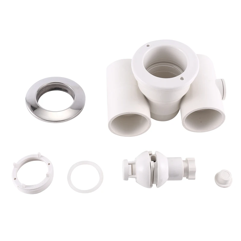 1 PCS 1.5Inch Massage Jet Swimming Pool Nozzle White Plastic+Stainless Steel Accessory Pool Bathtub SPA Hot Tub Equipment
1 PCS 1.5Inch Massage Jet Swimming Pool Nozzle White Plastic+Stainless Steel Accessory Pool Bathtub SPA Hot Tub Equipment