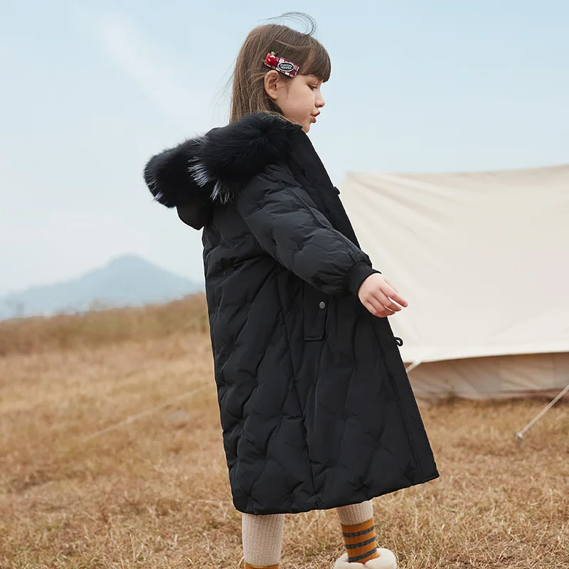 Winter Fashion New Snowsuit for Teenagers Thickened Warm Hooded Tops Children's Clothes for Girls Casual Coat Down Jacket 4-12 Y
Winter Fashion New Snowsuit for Teenagers Thickened Warm Hooded Tops Children's Clothes for Girls Casual Coat Down Jacket 4-12 Y