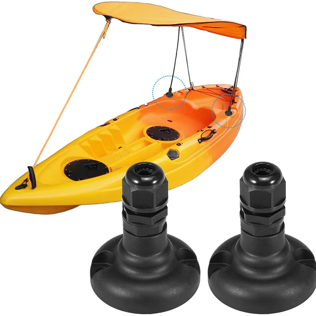 2 Pieces Kayak Canopy Mount Base Water Sports Canoeing Sunshade Awning
2 Pieces Kayak Canopy Mount Base Water Sports Canoeing Sunshade Awning