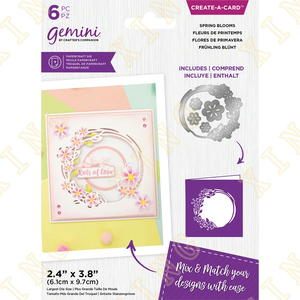 Spring Blooms Metal Cutting Dies Scrapbook Diary Decoration Stencil Embossing Template Diy Greeting Card Handmade 2022 New
Spring Blooms Metal Cutting Dies Scrapbook Diary Decoration Stencil Embossing Template Diy Greeting Card Handmade 2022 New