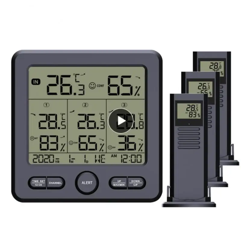 Thermohygrometer Weather Station Accurate Wifi Thermohygrometer Temperature Meter Thermometer Sensor Reliable
Thermohygrometer Weather Station Accurate Wifi Thermohygrometer Temperature Meter Thermometer Sensor Reliable
