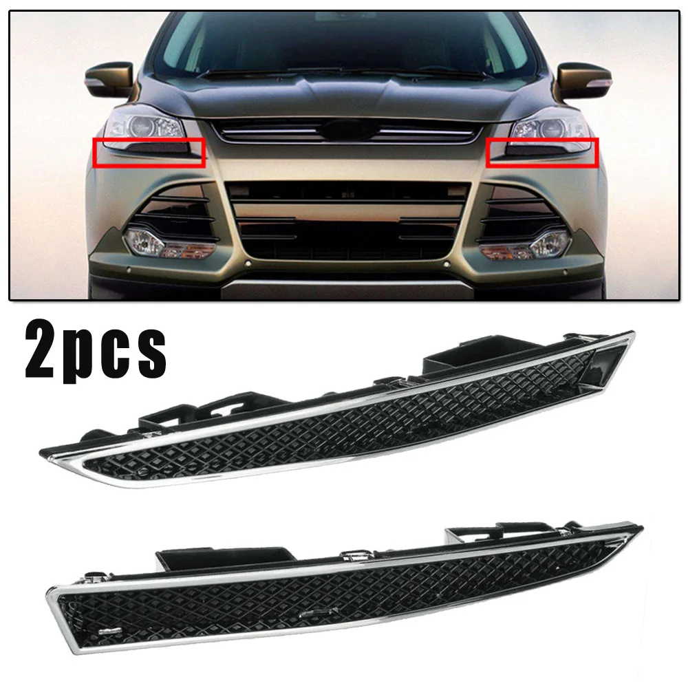 1 Pair Decor Strip Plastic For Ford Car headlight trim Exterior Grille ABS For Ford Kuga Maverick Escape Titanium Sport Utility
1 Pair Decor Strip Plastic For Ford Car headlight trim Exterior Grille ABS For Ford Kuga Maverick Escape Titanium Sport Utility