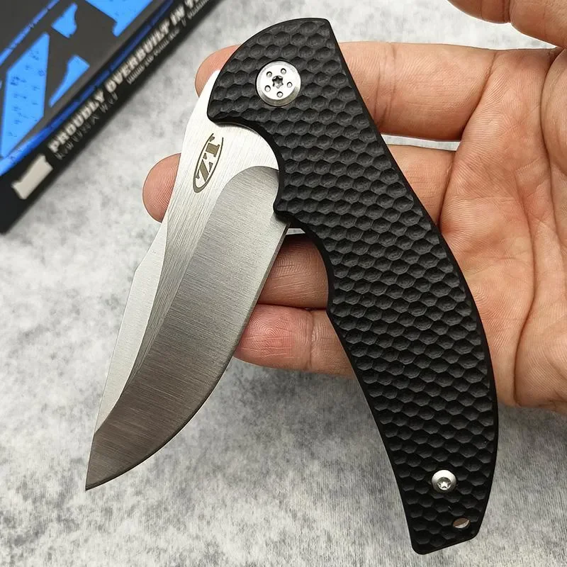 

Карманный складной нож ZT 0606 с шарикоподшипником для повседневного использования, деревянные/G10 ручки, тактический походный инструмент для выживания, кемпинга, охоты, рождественские подарки