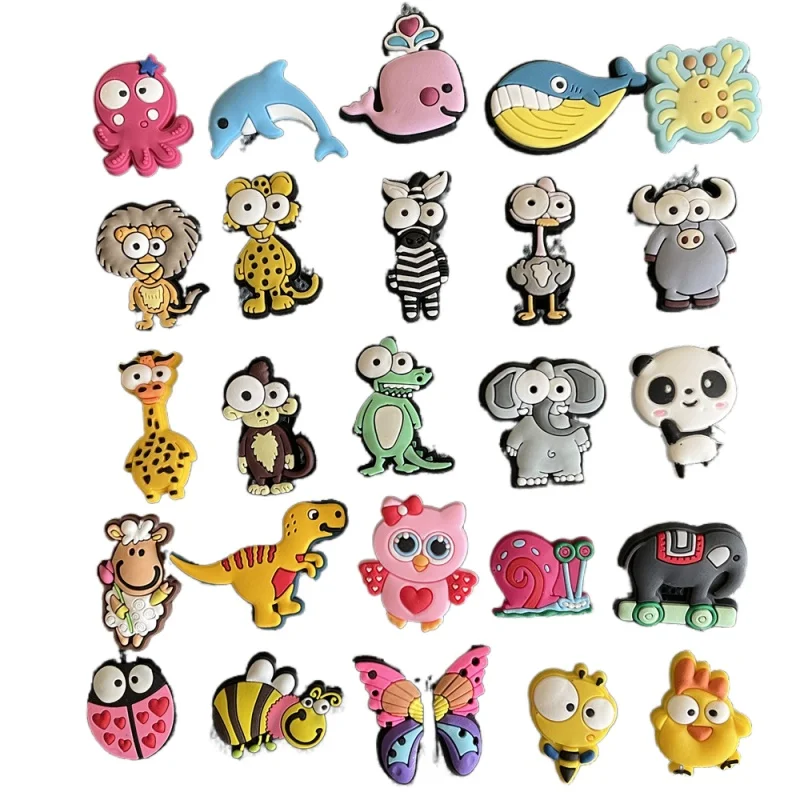 5PCS Bulk Set PVC Cartoon Animal Shoe Charms for Croc Designer Clogs Wristband Shoe Decoration Party Gifts Cute Shoe Accessories
5PCS Bulk Set PVC Cartoon Animal Shoe Charms for Croc Designer Clogs Wristband Shoe Decoration Party Gifts Cute Shoe Accessories