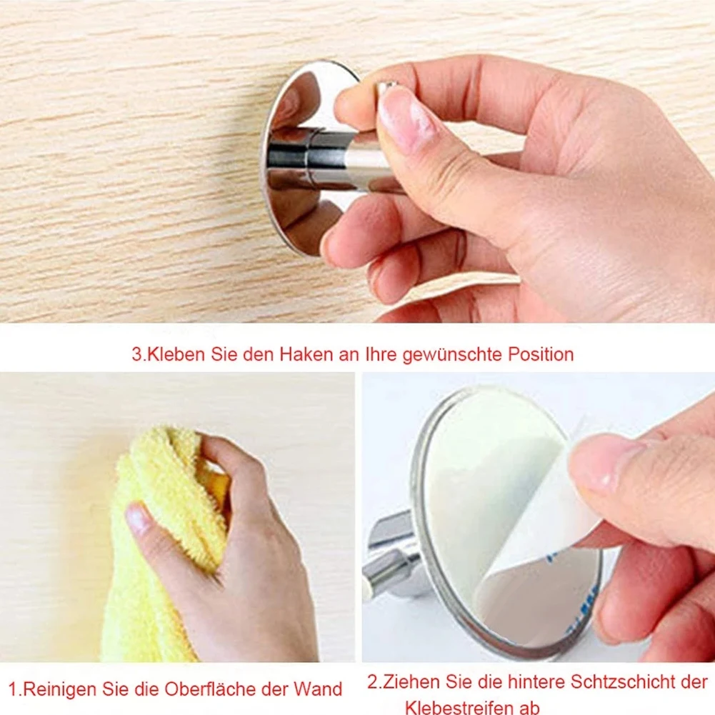 1x Multi-Purpose Wall MountedTowel Hooks Hanging Hooks Clothes Rack Wall Hook Modern Bathrooms Kitchen Hook Accessory
1x Multi-Purpose Wall MountedTowel Hooks Hanging Hooks Clothes Rack Wall Hook Modern Bathrooms Kitchen Hook Accessory