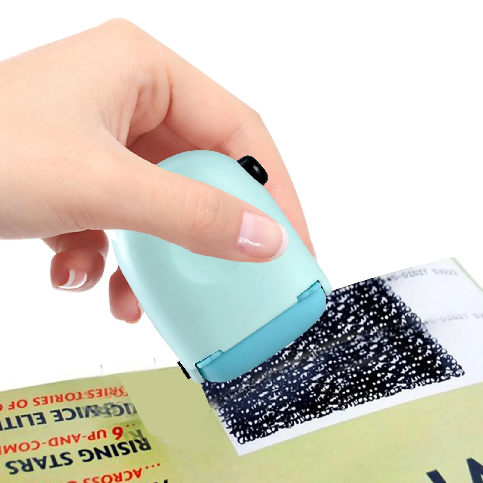 Messy Code Eliminators Security Erase Roller Self-Inking To Hide Identity Information Data Guard Privacy Protection Roller Stamp
Messy Code Eliminators Security Erase Roller Self-Inking To Hide Identity Information Data Guard Privacy Protection Roller Stamp