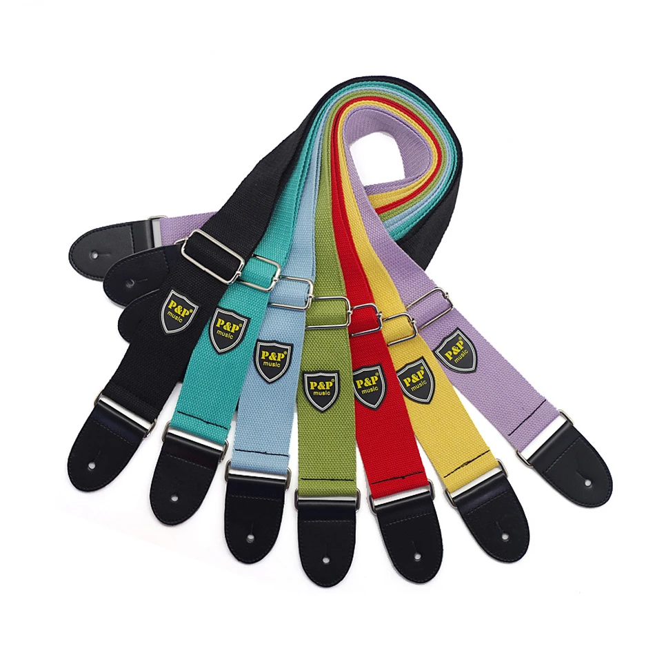 Adjustable Guitar Belt Woven Cotton Acoustic Electric Folk Guitar Bass Strap Belt with Leather Ends
Adjustable Guitar Belt Woven Cotton Acoustic Electric Folk Guitar Bass Strap Belt with Leather Ends