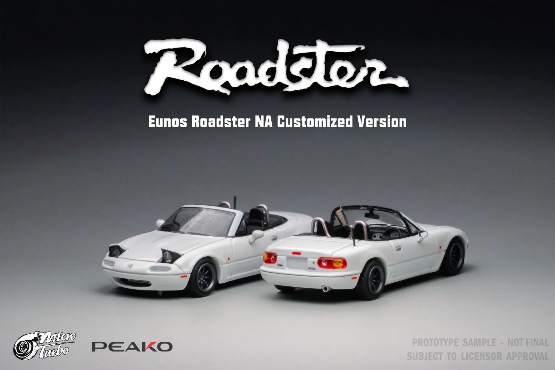 MicroTurbo 1:64 Mazda MX5 Eunos Roadster NA JDM Limited Edition Resin Metal Static Car Model Toy Gift
MicroTurbo 1:64 Mazda MX5 Eunos Roadster NA JDM Limited Edition Resin Metal Static Car Model Toy Gift
