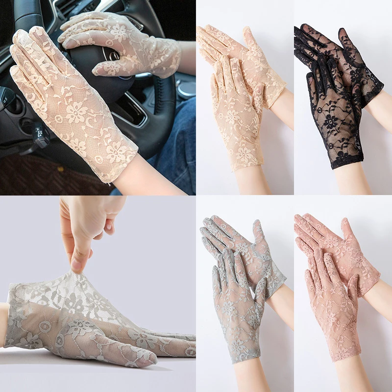 Тонкие кружевные солнцезащитные перчатки, вечернее платье, свадебные сексуальные перчатки для невесты с УФ-защитой, варежки с закрытыми па... 
Тонкие кружевные солнцезащитные перчатки, вечернее платье, свадебные сексуальные перчатки для невесты с УФ-защитой, варежки с закрытыми па...