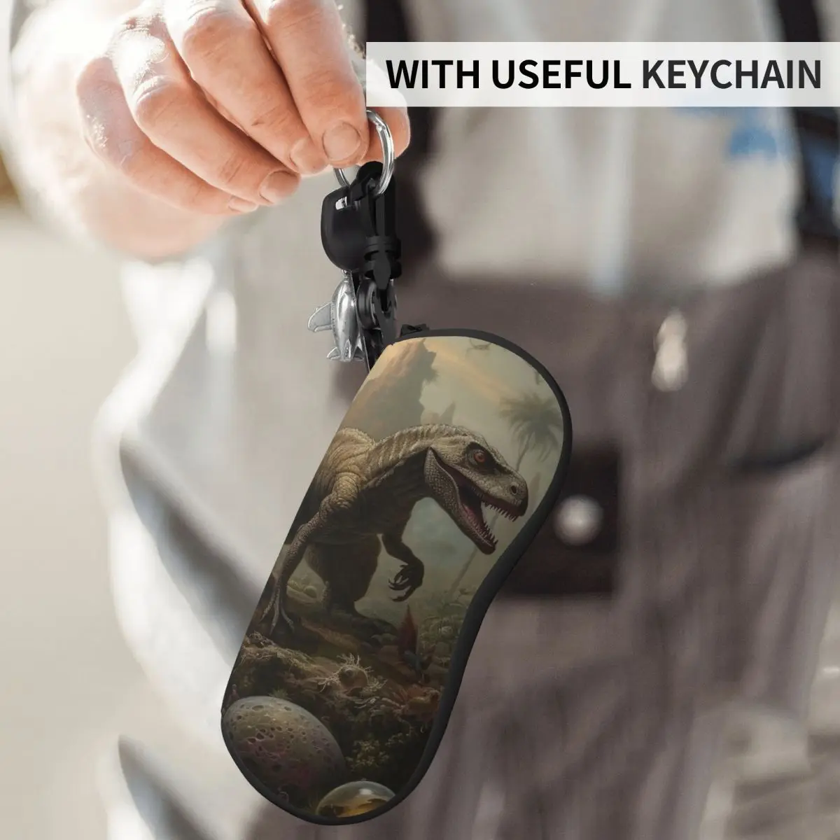 Dinosaur Vertical Glasses Case Gothic Mystic Male Female Custom Sunglasses Pouch Soft Pocket Eyeglasses Organizer
Dinosaur Vertical Glasses Case Gothic Mystic Male Female Custom Sunglasses Pouch Soft Pocket Eyeglasses Organizer