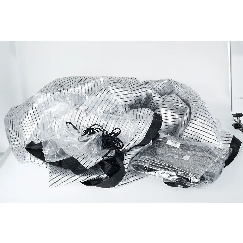 Reflective Sunshade Net Aluminum Foil Sunblock Shade Mesh Cloth Sun Shelter Cover Garden Awnings
Reflective Sunshade Net Aluminum Foil Sunblock Shade Mesh Cloth Sun Shelter Cover Garden Awnings