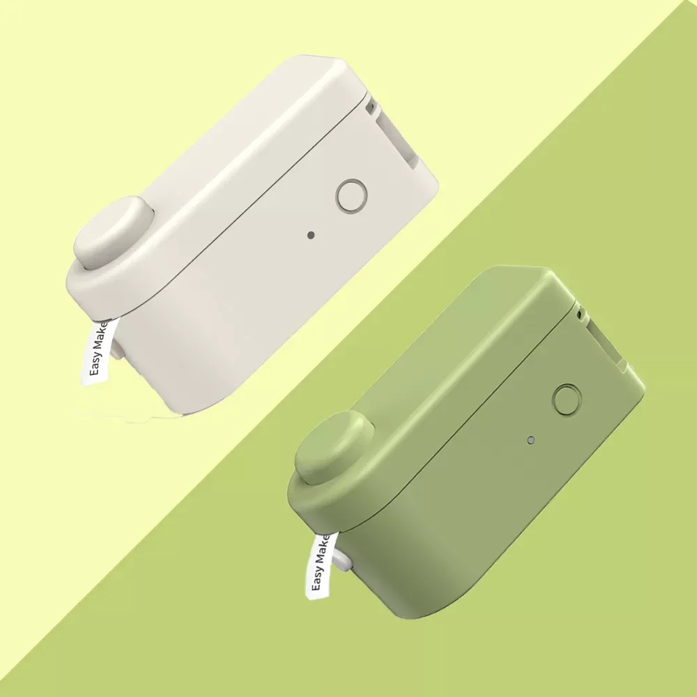 2022 Label Maker Portable Mini Pocket Printer Thermal Label Printing Machine Wireless BT Connection Inkless Printing Sticker
2022 Label Maker Portable Mini Pocket Printer Thermal Label Printing Machine Wireless BT Connection Inkless Printing Sticker
