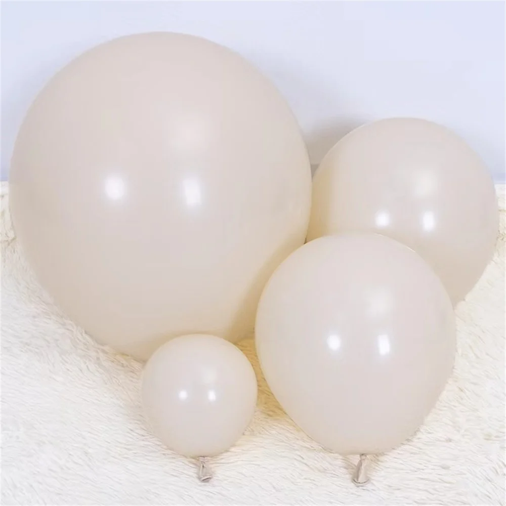 5/10/12/18inch Sand White Balloons Retro Dusty Pink Apricot Sage Green Balloon for Birthday Wedding Party Baby Shower Decoration
5/10/12/18inch Sand White Balloons Retro Dusty Pink Apricot Sage Green Balloon for Birthday Wedding Party Baby Shower Decoration