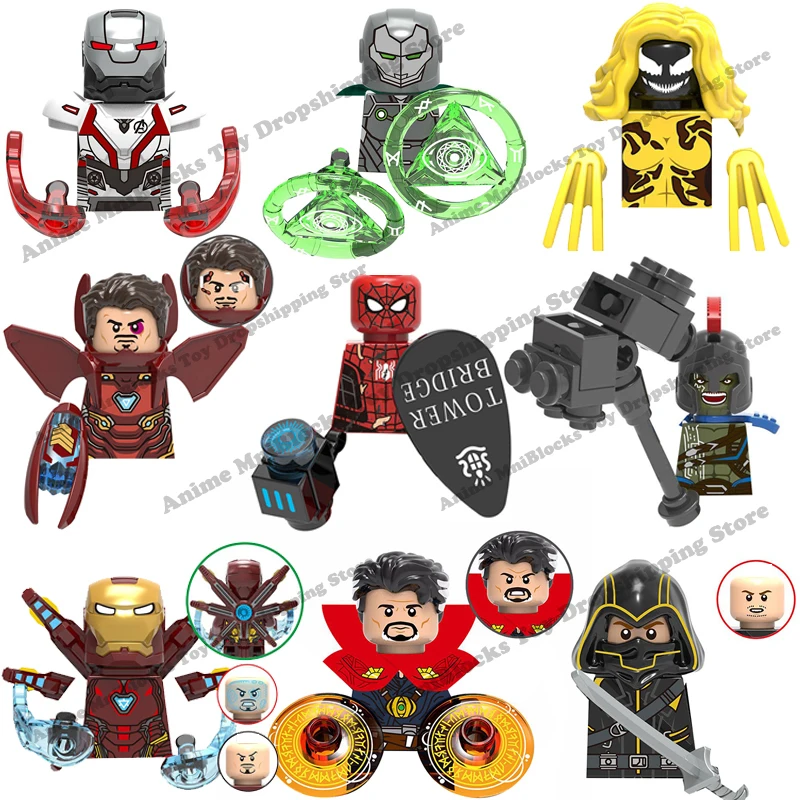 

X0215 X0244 X0265 X0271 X0289 X0313 Disney heroes blocks anime movies bricks dolls mini action toy figures kids toys gifts