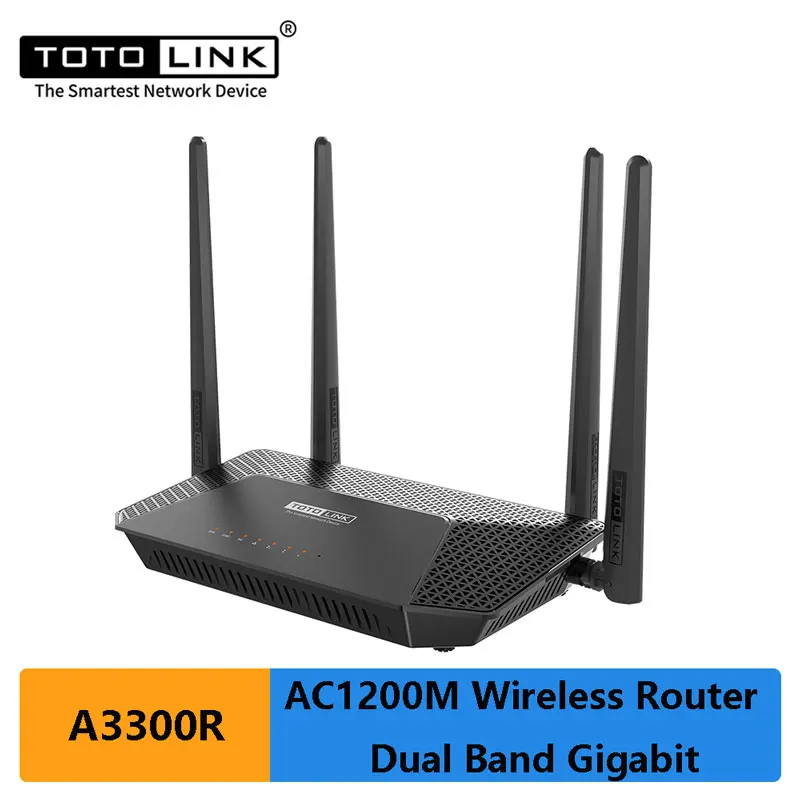 Wi-Fi роутер AC1200 TOTOLINK, Беспроводной ретранслятор, гигабитный двухдиапазонный 4*5 дБи, антенны с высоким коэффициентом усиления, сетевой Wi-Fi роу...
Wi-Fi роутер AC1200 TOTOLINK, Беспроводной ретранслятор, гигабитный двухдиапазонный 4*5 дБи, антенны с высоким коэффициентом усиления, сетевой Wi-Fi роу...