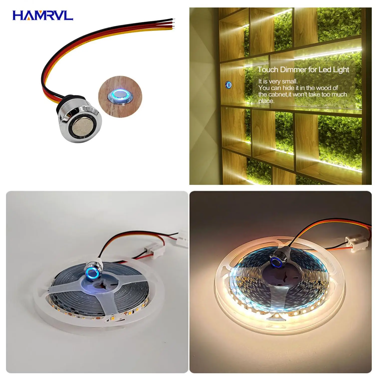 Dimming Touch Sensor control 5V 12V 24V For 5050 2835 backlight LED Strip Light Ribbon LED Lamp tape Cabinet kitchen lighting
Dimming Touch Sensor control 5V 12V 24V For 5050 2835 backlight LED Strip Light Ribbon LED Lamp tape Cabinet kitchen lighting