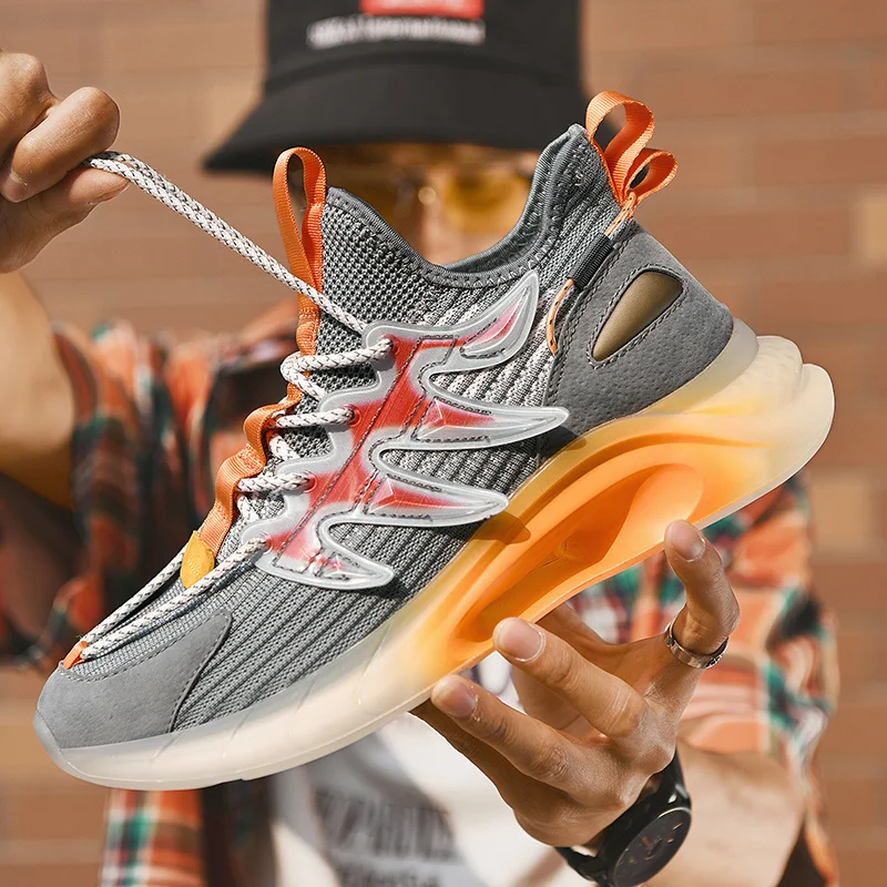 New Men's Sports Shoes Casual Air Cushion Men's Shoes Breathable Shoes Fashion Loafers Non-slip Walking Shoes Running Shoes
New Men's Sports Shoes Casual Air Cushion Men's Shoes Breathable Shoes Fashion Loafers Non-slip Walking Shoes Running Shoes