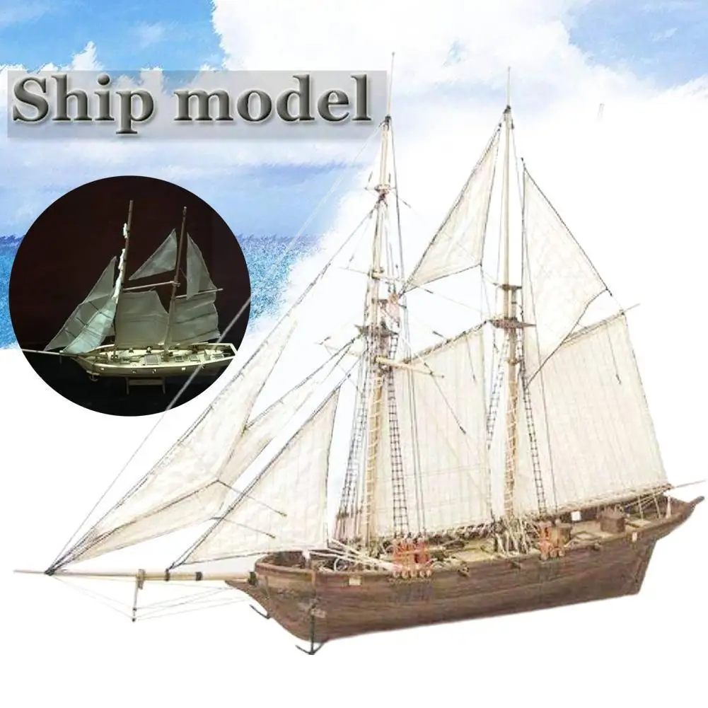 1:100 Wooden Assembled Sailboat The Age Of Navigation Model Ship Wooden DIY Assembled Kit Sailing Classic Crafts Wood DIY X1P3
1:100 Wooden Assembled Sailboat The Age Of Navigation Model Ship Wooden DIY Assembled Kit Sailing Classic Crafts Wood DIY X1P3