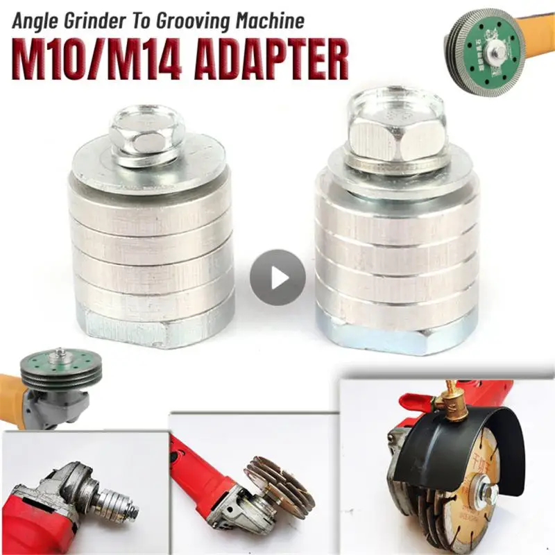 M10/M14 Angle Grinder To Grooving Machine Adapter Conversion Head Flange Nut Variable Slotting Grooving Machine Tool Accessory
M10/M14 Angle Grinder To Grooving Machine Adapter Conversion Head Flange Nut Variable Slotting Grooving Machine Tool Accessory