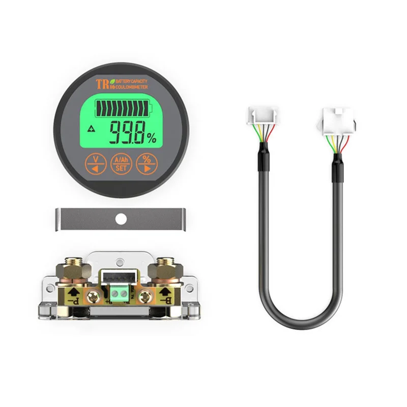 TR16 DC 8-120V Battery Tester 100A Battery Capacity Tester Digital Waterproof Ammeter Voltmeter with Memory Function
TR16 DC 8-120V Battery Tester 100A Battery Capacity Tester Digital Waterproof Ammeter Voltmeter with Memory Function
