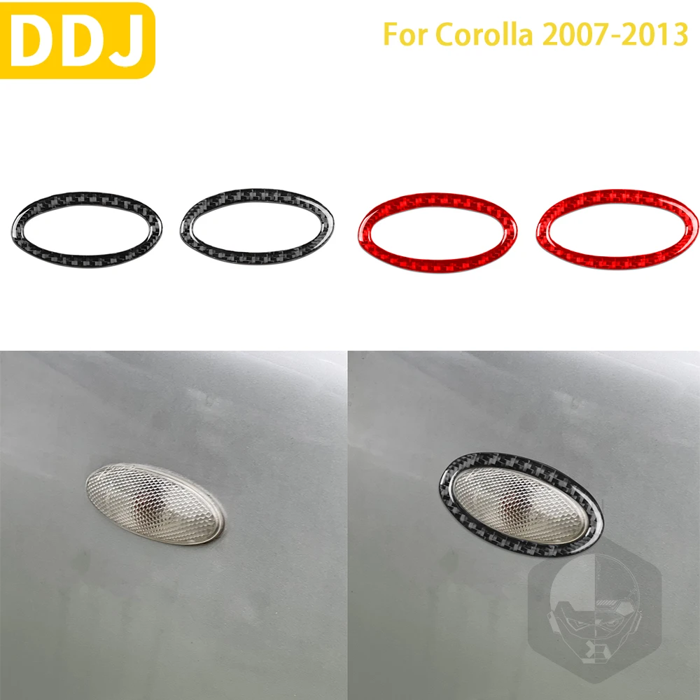 For Toyota Corolla 2007 2008 2009 2010 2011 2012 2013 Accessories Carbon Fiber Interior Front Side Lamp Frame Trim Sticker
For Toyota Corolla 2007 2008 2009 2010 2011 2012 2013 Accessories Carbon Fiber Interior Front Side Lamp Frame Trim Sticker