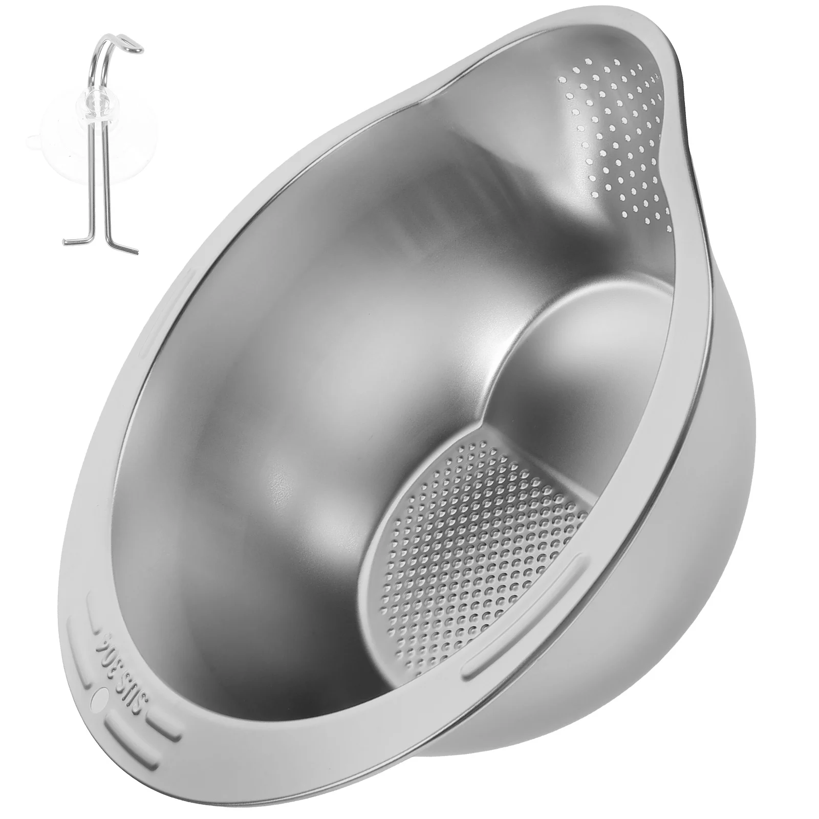 Stainless Steel Vegetable Basket Washing Bowl Kitchen Basin Food Draining Thicken Household Holder
Stainless Steel Vegetable Basket Washing Bowl Kitchen Basin Food Draining Thicken Household Holder