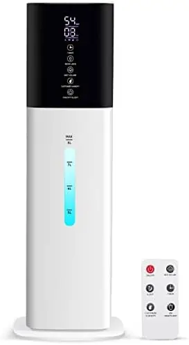 Large Room Bedroom with 7 Colors Light,Honovos 8L 2.1Gal Quiet Ultrasonic Cool Mist Topfill Humidifier with 360° Nozzle 3 Speed
Large Room Bedroom with 7 Colors Light,Honovos 8L 2.1Gal Quiet Ultrasonic Cool Mist Topfill Humidifier with 360° Nozzle 3 Speed