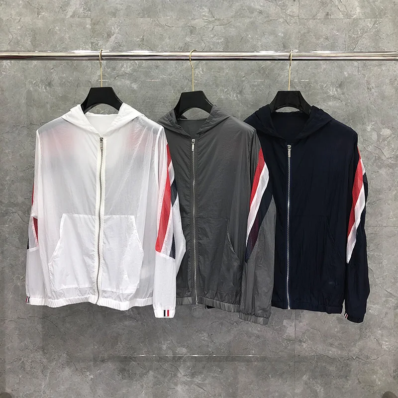 TB THOM Men Sunscreen Jacket Quick Drying UV Protection Light Breathable Hiking Fishing Sun Protective Clothing Windbreak Coat
TB THOM Men Sunscreen Jacket Quick Drying UV Protection Light Breathable Hiking Fishing Sun Protective Clothing Windbreak Coat