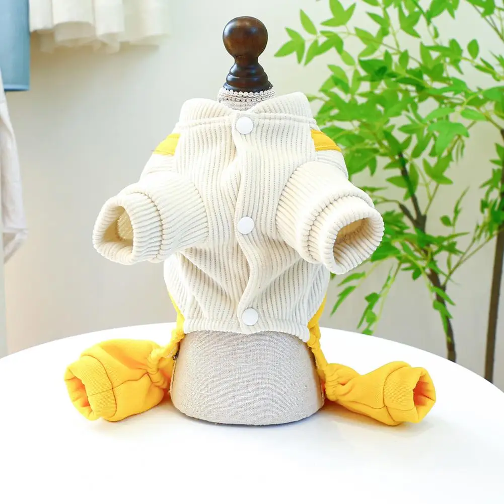 Wedding Dog Attire Stylish Breathable Pet Overalls Cute Yellow Tiger Bib Pants for Dogs Cats with Fine Workmanship for Indoor
Wedding Dog Attire Stylish Breathable Pet Overalls Cute Yellow Tiger Bib Pants for Dogs Cats with Fine Workmanship for Indoor