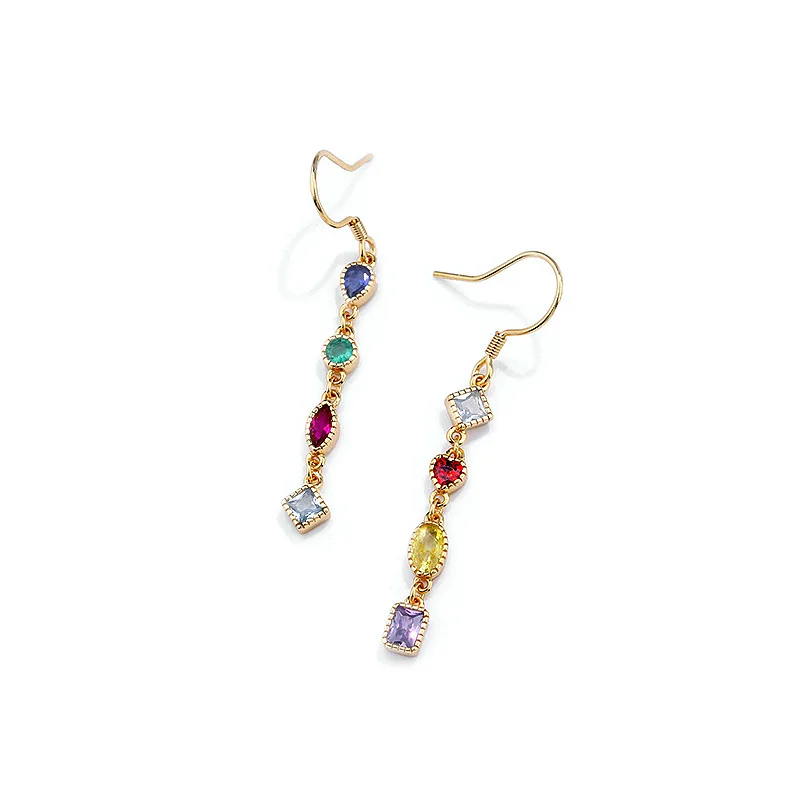 Hot Fashion Colored CZ Diamond Earrings 2022 Summer Jewelry AAA Zircon 925 Silver Gold Plated Hook Drop Earring for Women
Hot Fashion Colored CZ Diamond Earrings 2022 Summer Jewelry AAA Zircon 925 Silver Gold Plated Hook Drop Earring for Women