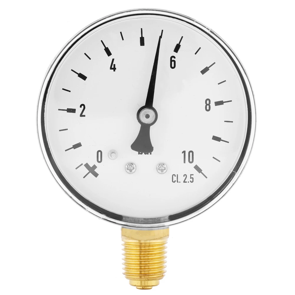 Air Oil Water Pressure Gauge 1/4 Inch NPT 0-10 Bar Side Mount Manometer Water Pressure Gauge ,Air Pressure Gauge Water
Air Oil Water Pressure Gauge 1/4 Inch NPT 0-10 Bar Side Mount Manometer Water Pressure Gauge ,Air Pressure Gauge Water