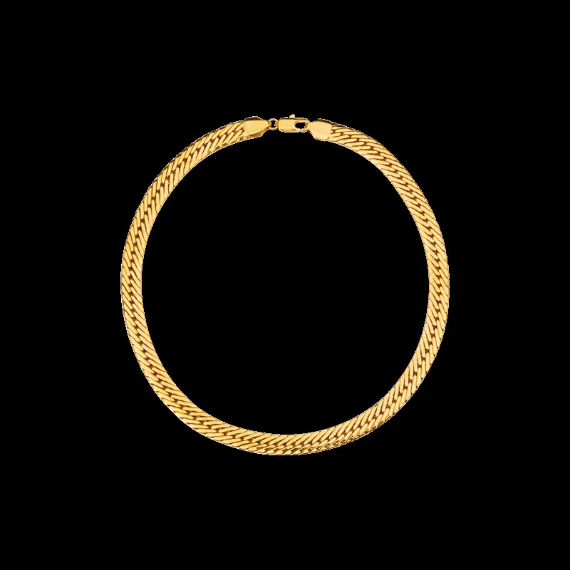KouCh 8mm Width Frankie Chain Luxury Necklace For Woman/Man Gold Plated Choker Punk Hiphop Jewelry On Neck Wholesale Figaro Chai
KouCh 8mm Width Frankie Chain Luxury Necklace For Woman/Man Gold Plated Choker Punk Hiphop Jewelry On Neck Wholesale Figaro Chai