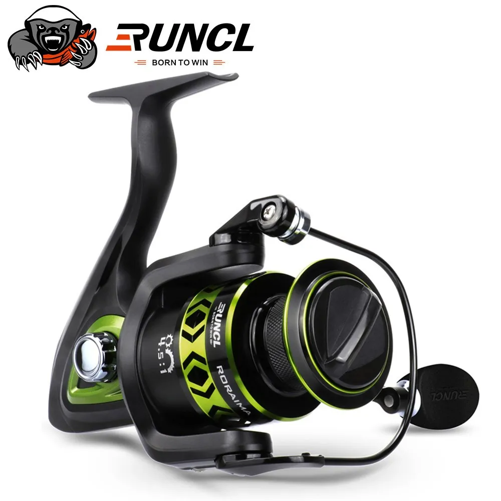 RUNCL Spinning Fishing Reel 8KG Max Drag 5.2:1 High Speed Metal Spool Spinning Reel Saltwater Reel carp Reel Fishing
RUNCL Spinning Fishing Reel 8KG Max Drag 5.2:1 High Speed Metal Spool Spinning Reel Saltwater Reel carp Reel Fishing