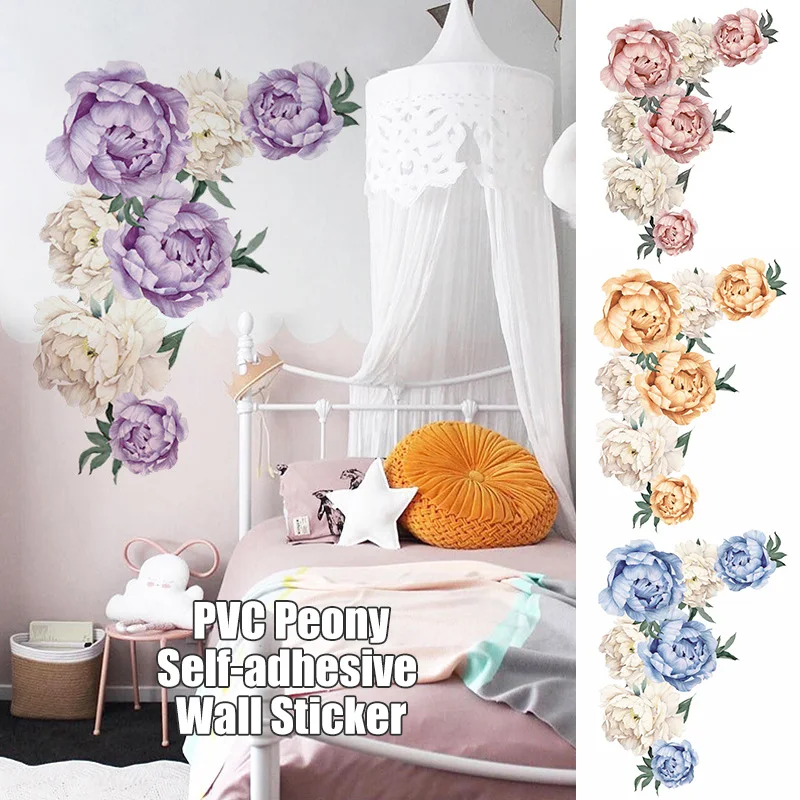 94*73 cm Colorful Flowers Plants Wall Stickers DIY Girls Room Sticky Decals for Living Room Bedroom Kitchen Nursery Home Decor 
94*73 cm Colorful Flowers Plants Wall Stickers DIY Girls Room Sticky Decals for Living Room Bedroom Kitchen Nursery Home Decor