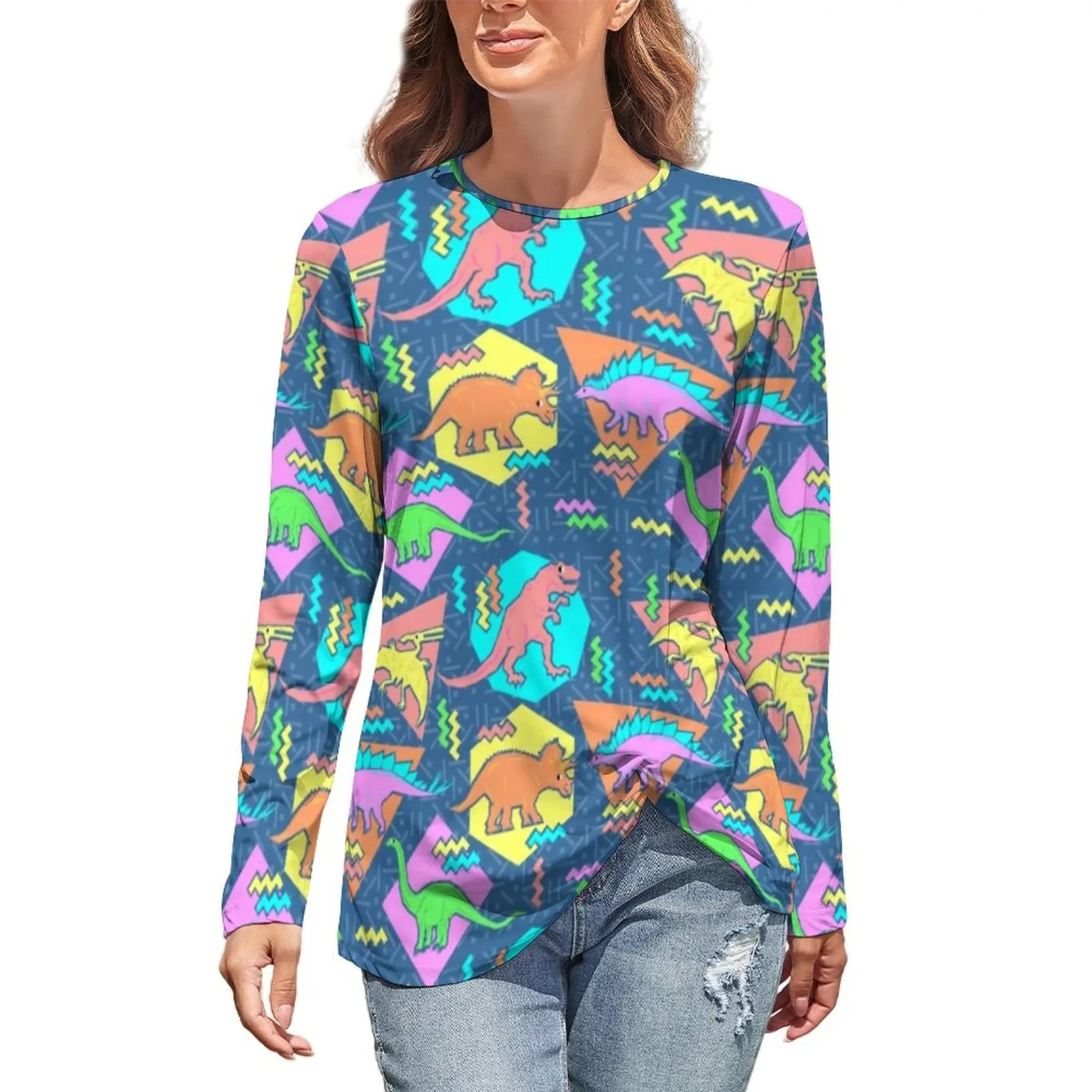 Dinosaur T Shirt Animal U Neck Large Size Summer Lady Tee Shirt Kawaii Top Shirts
Dinosaur T Shirt Animal U Neck Large Size Summer Lady Tee Shirt Kawaii Top Shirts