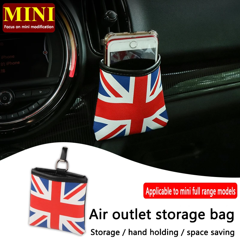 For MINI Air Outlet Storage Bag Hanging Bag Air Conditioner Port Mobile Phone Sundries Rice Flag Card Storage Bag
For MINI Air Outlet Storage Bag Hanging Bag Air Conditioner Port Mobile Phone Sundries Rice Flag Card Storage Bag