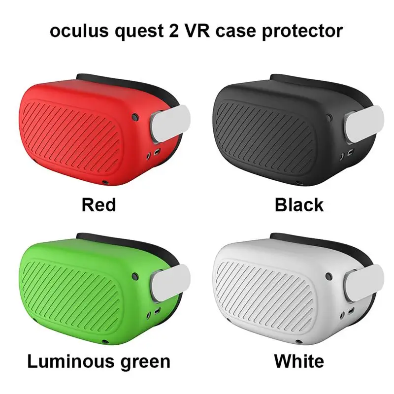 Silicone Protective Cover Shell Case For Oculus Quest 2 VR Headset Head Cover Anti-scratches For Oculus Quest 2 VR Accessories
Silicone Protective Cover Shell Case For Oculus Quest 2 VR Headset Head Cover Anti-scratches For Oculus Quest 2 VR Accessories