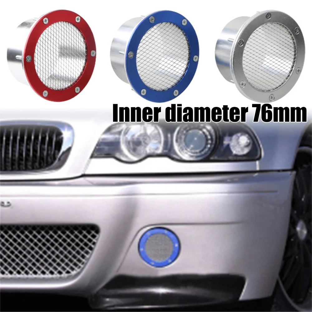76mm Car Air Vent Dust Air Duct Grille Bumper Vent Inlet Air Intake Bumper Vent Inlet Air Duct Cold Air Filter Universal
76mm Car Air Vent Dust Air Duct Grille Bumper Vent Inlet Air Intake Bumper Vent Inlet Air Duct Cold Air Filter Universal
